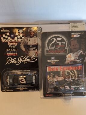 Dale Earnhardt Goodwrench #3 Black Die-Cast Car Set